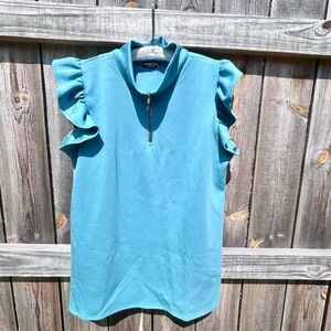 Heimish Solid Scuba Zipper Top 1x